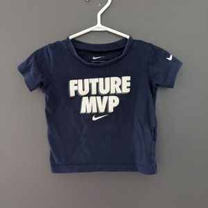 Nike future MVP navy blue short sleeve t-shirt